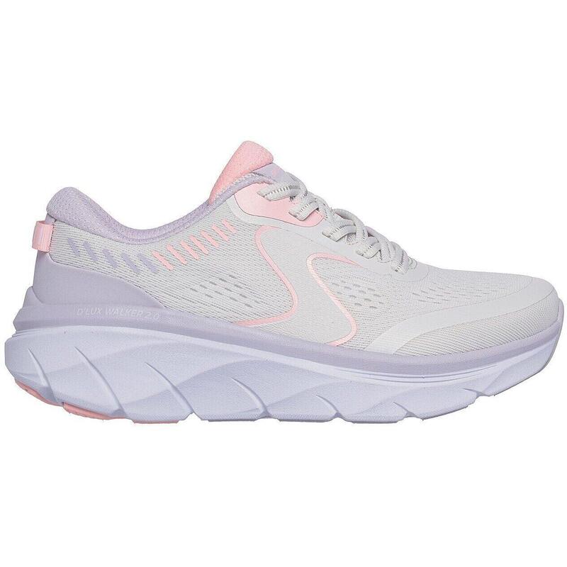 Pantofi sport femei Skechers D'lux Walker 2.0-act, Alb