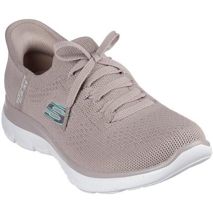 Zapatillas Skechers Summits-new Daily, Púrpura, Mujer