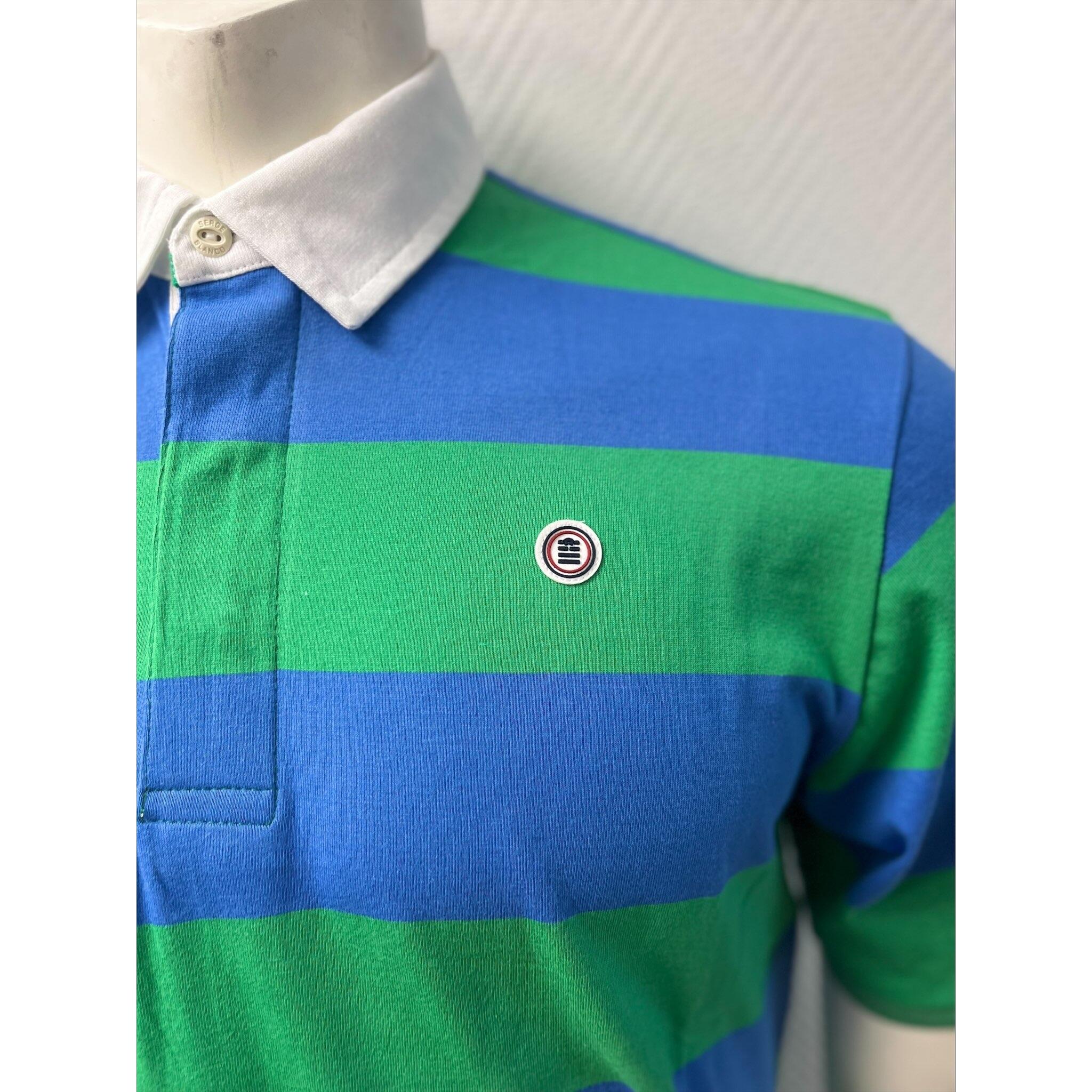 Gestreept poloshirt Serge Blanco 3/3