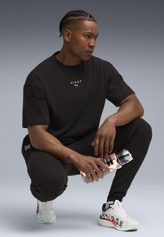 Męska koszulka PUMA x HYROX Lifestyle PUMA Black