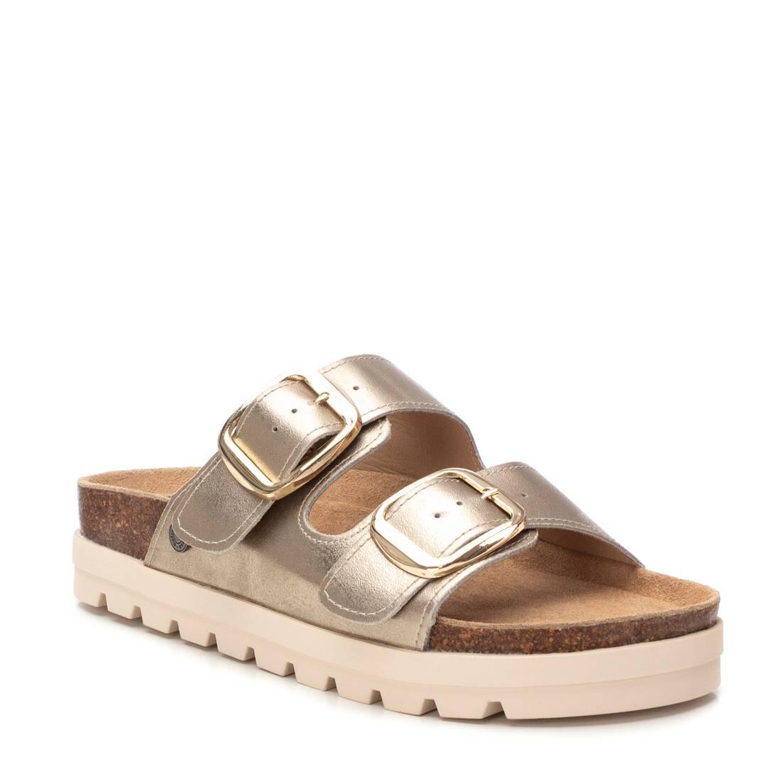 Sandalia De Mujer Refresh 172721 Oro 3/5