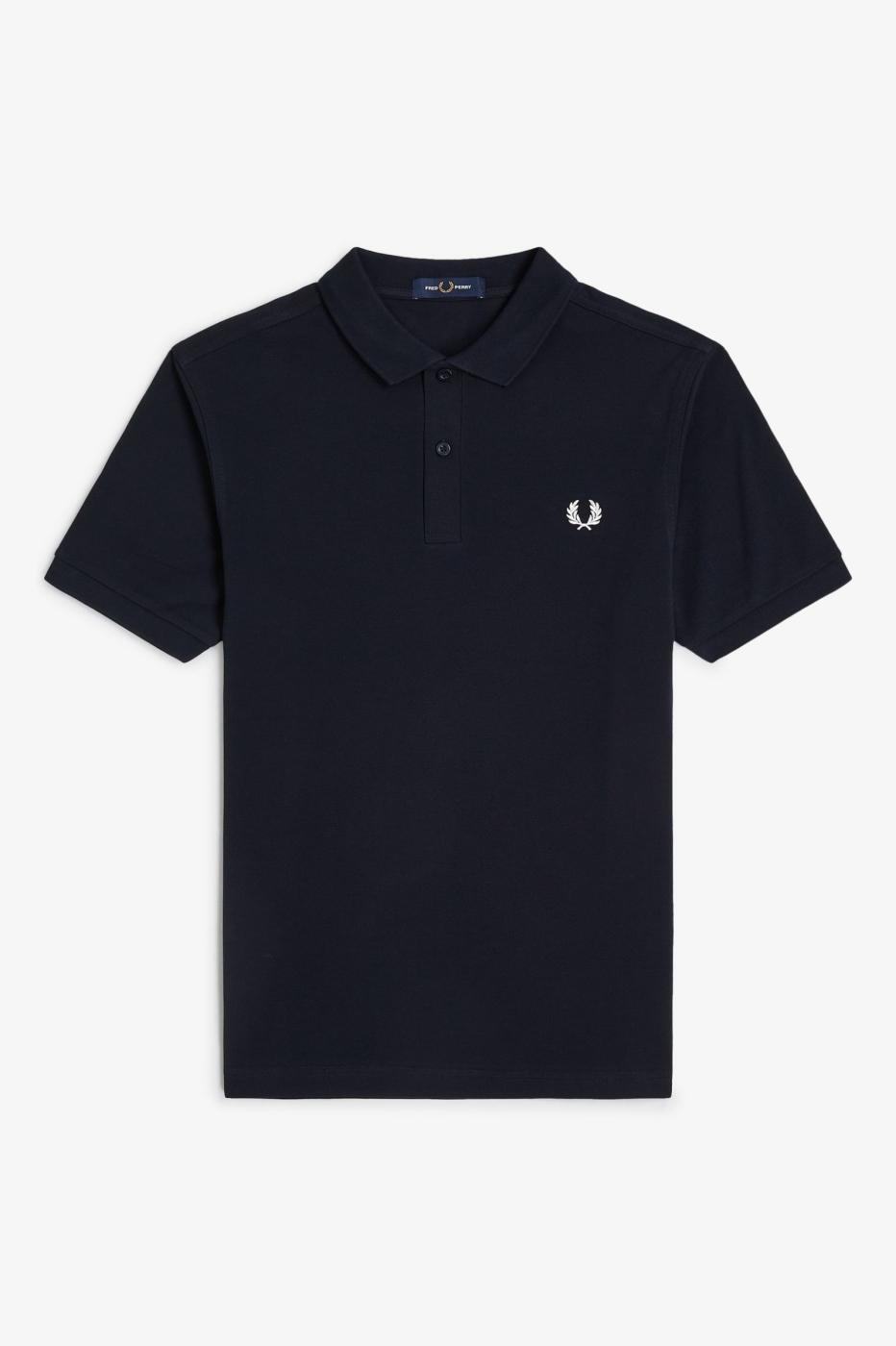 Polo Fred perry de manga curta para homem Marinho 4/5