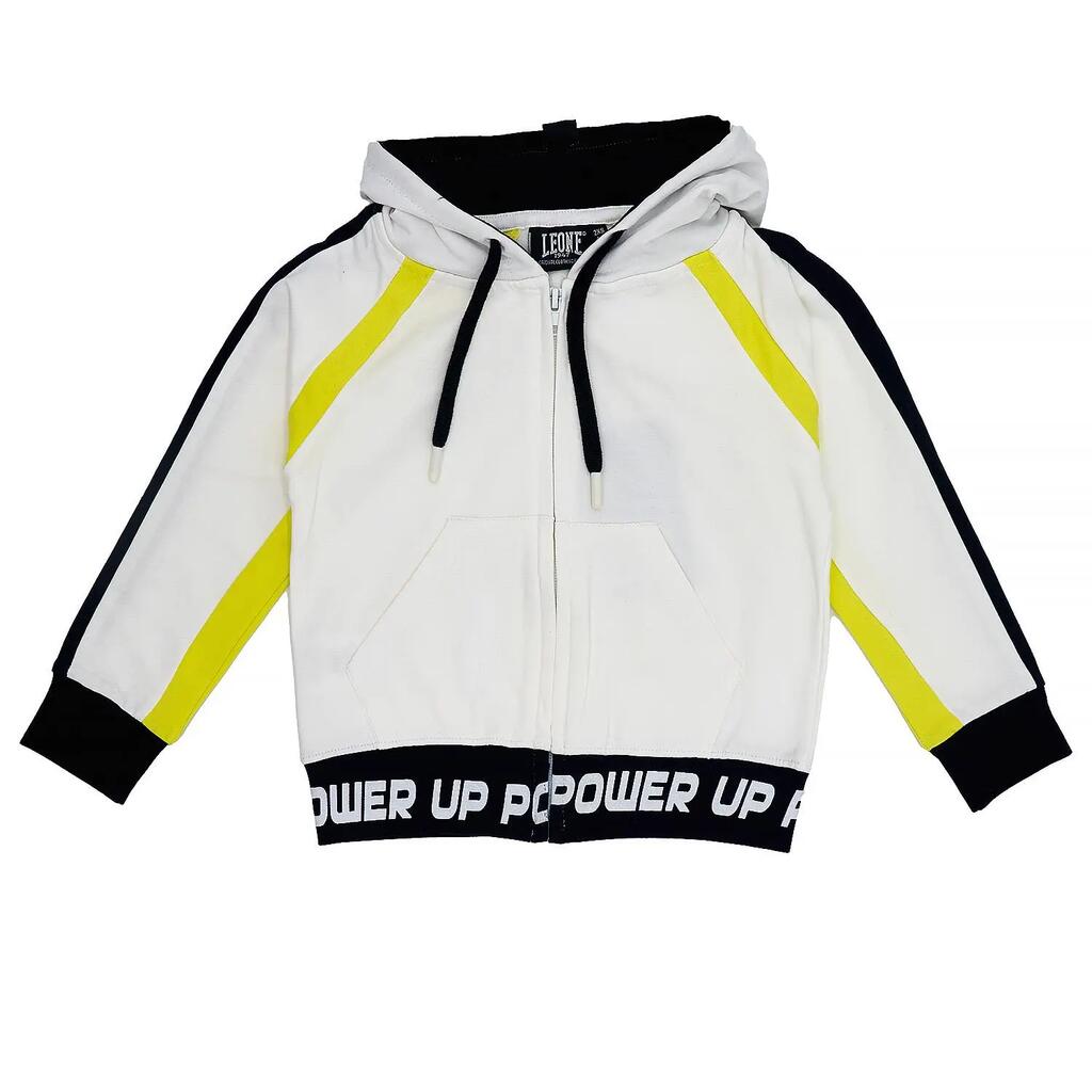Girl hoody full zip Neon