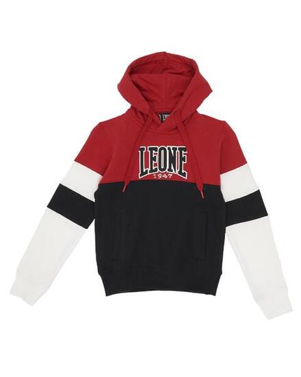 Felpe da bambino con cappuccio a tre colori Junior Class