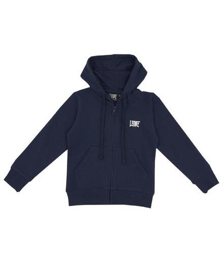 Sweat-shirt fille Foil avec capuche et zip