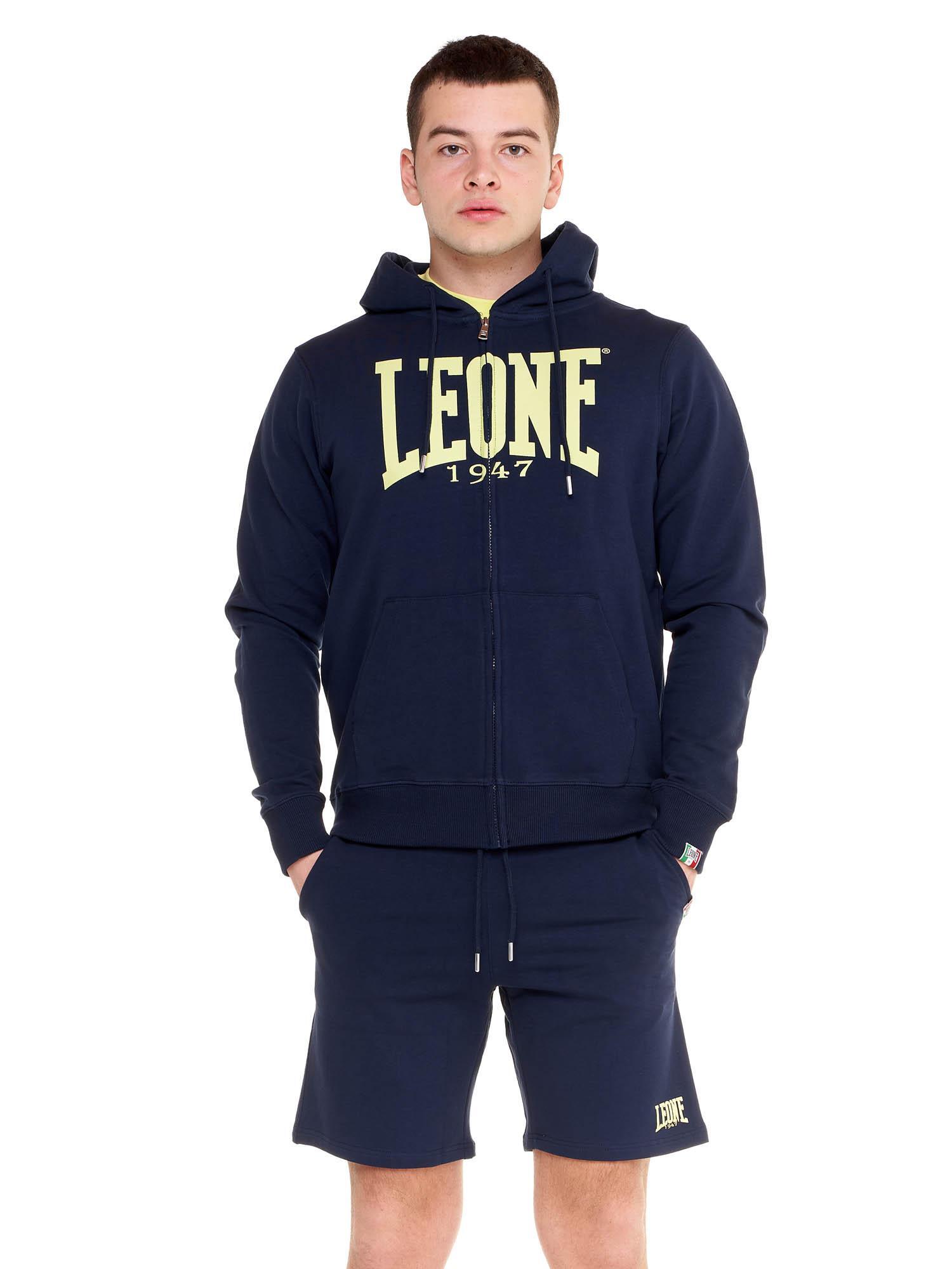 Hanorace cu fermoar pentru bărbați Leone 1947 Apparel