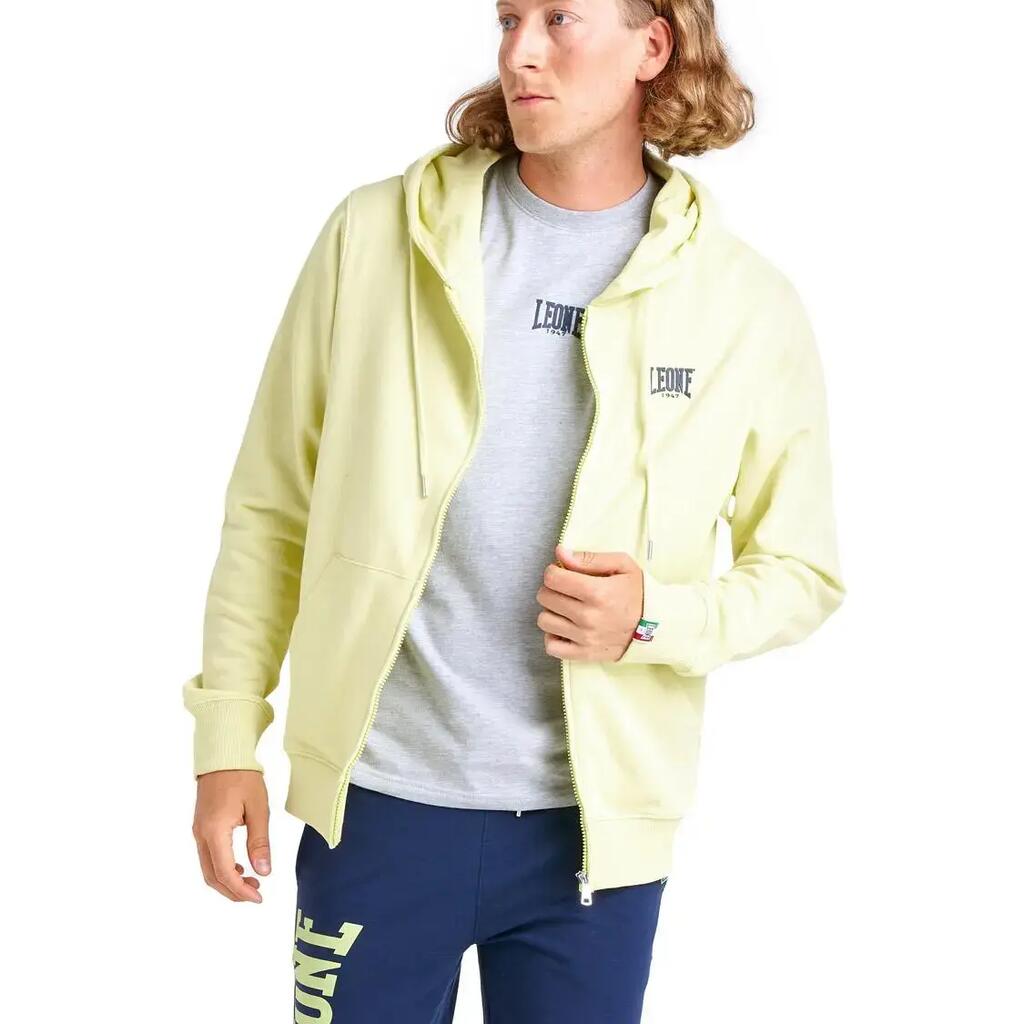 Man hoody full zip Small Logo