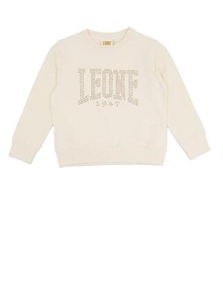 Sweat-shirt fille Chic Girl Leone à col rond