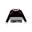 Hanorace cu guler rotund neon pentru fete