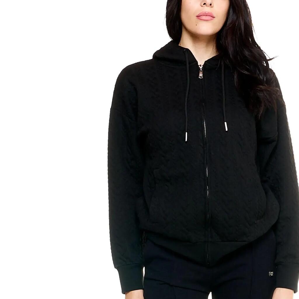 Woman hoody corduroy over Greyss