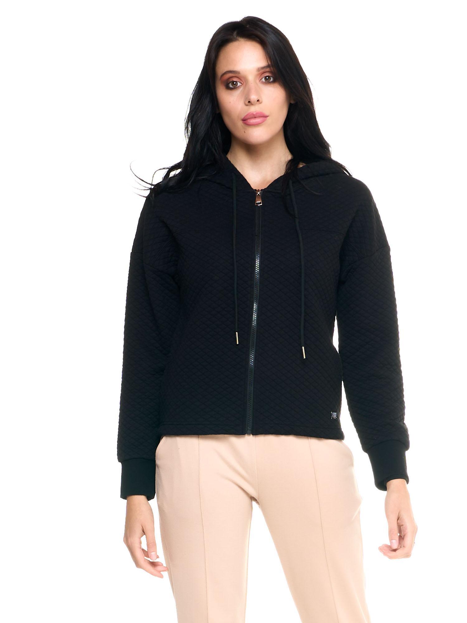 Sweat à capuche matelassé court Leone pour femme avec fermeture éclair intégrale 6/8