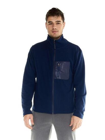 Pull Lifestyle homme col montant zippé Leone