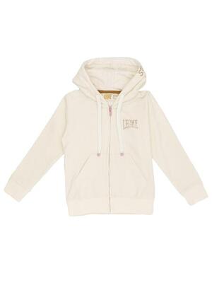 Felpe con cappuccio Leone bambina con zip intera Chic Girl