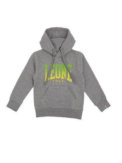 Felpe da bambino con cappuccio e logo Basic