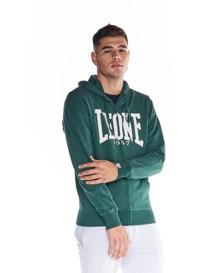 Leone 1947 Apparel Bluzy z kapturem męskie zapinane na zamek