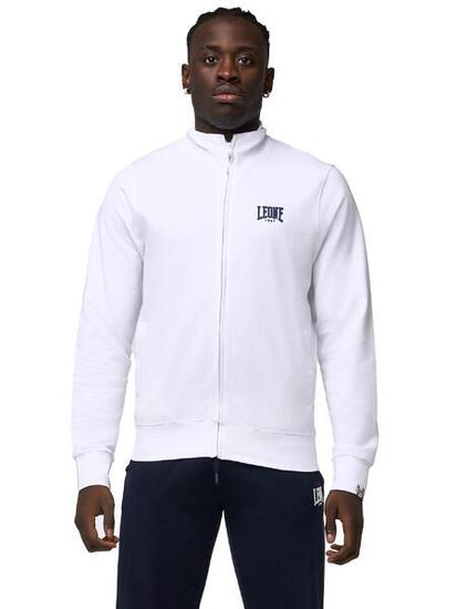 Sweat-shirt pour hommes Leone Basic avec col et fermeture éclair
