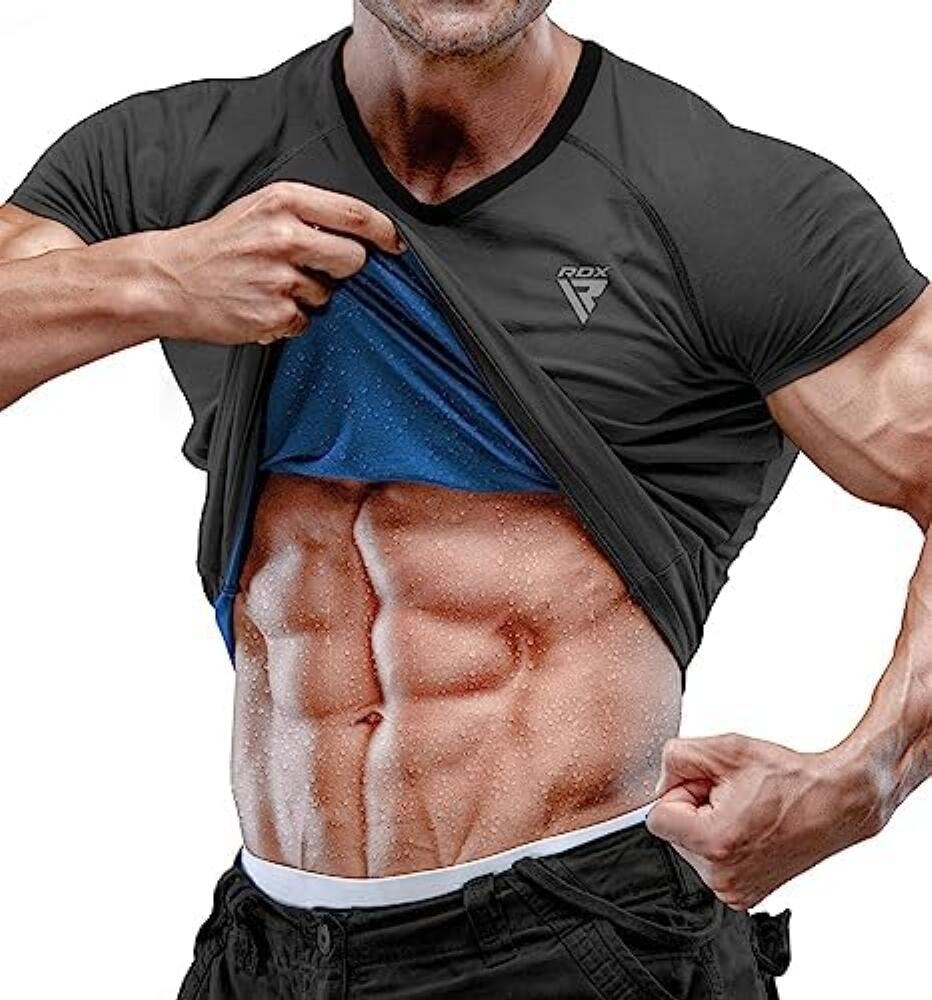 T-shirt sauna RDX M1 – Grigio – M 6/6