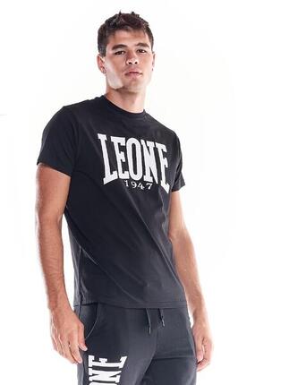 T-shirt homme manches courtes en coton Leone Basic