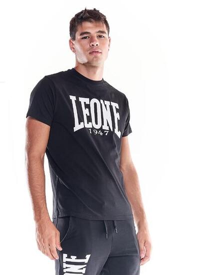 T-shirt homme manches courtes en coton Leone Basic