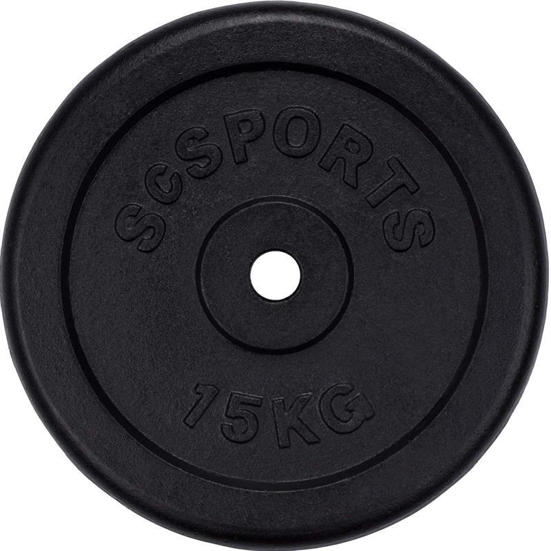 LOT DE DISQUES EN FONTE 31MM |SCSPORTS | MUSCULATION | POIDS AU CHOIX