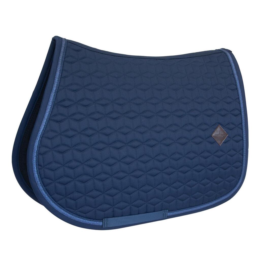 Saddle Pad glitter rope show jumping navy
