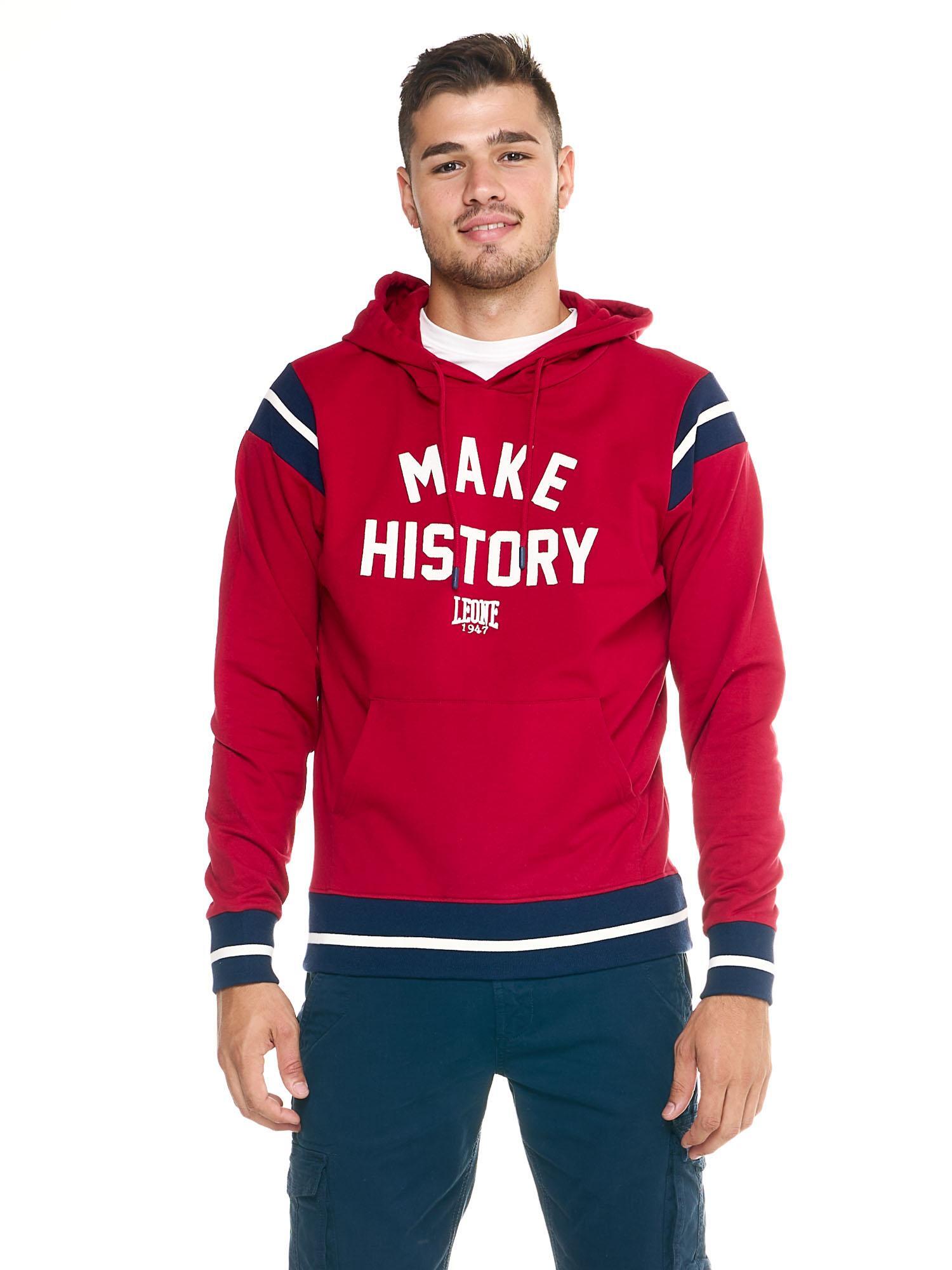 Hanorace retro cu imprimeu leu pentru bărbați