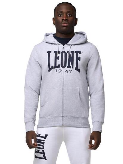 Leone 1947 Apparel Bluzy z kapturem męskie zapinane na zamek