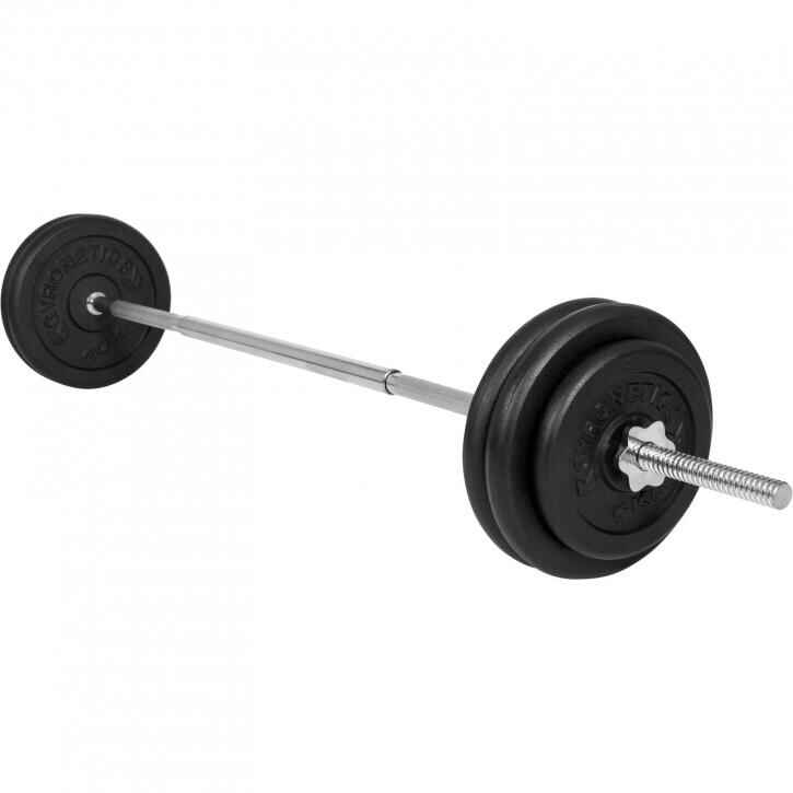 E-Series Langhantelset 25 mm Gusseisen 56,5 kg