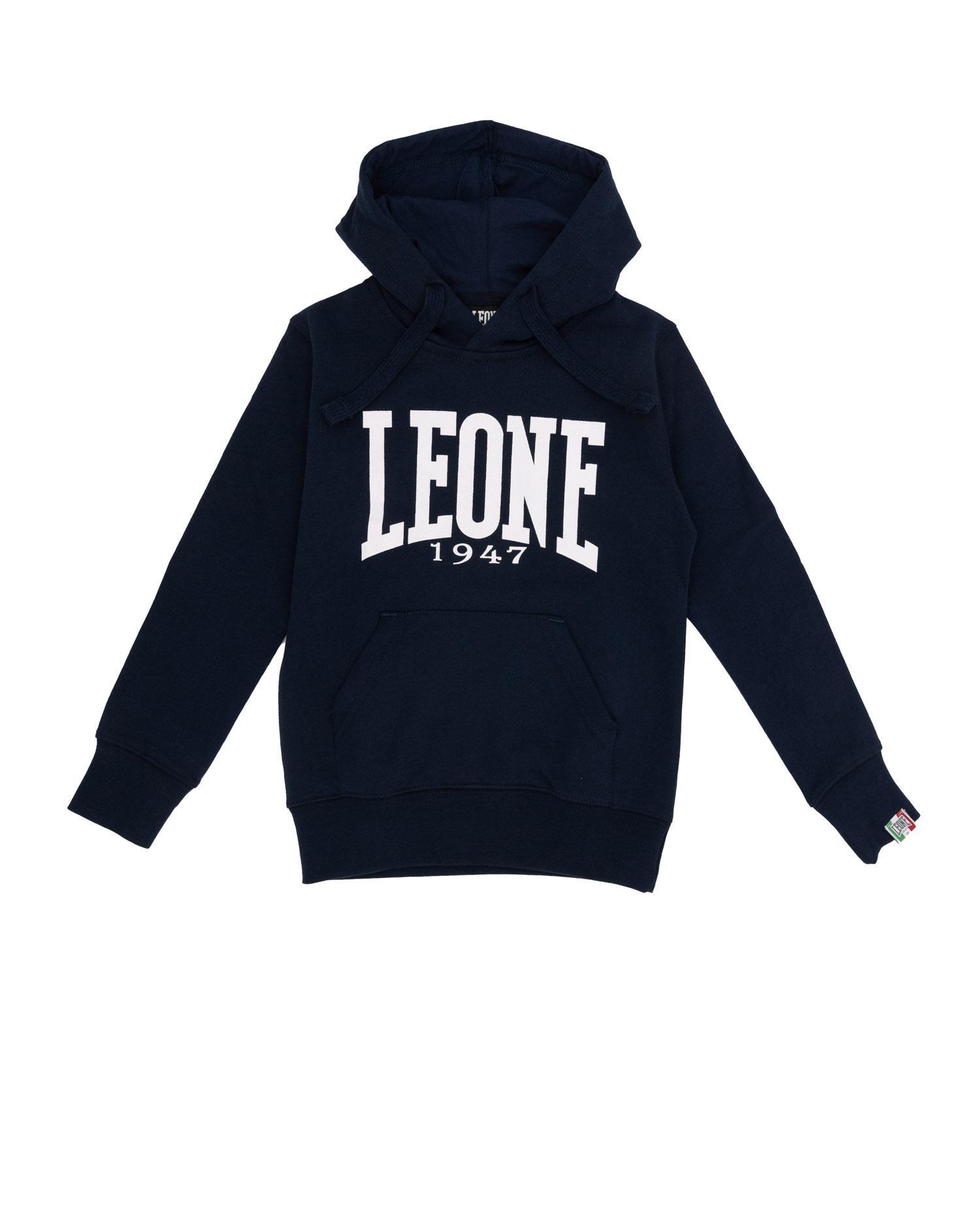 Felpa da bambino con cappuccio e logo Basic 5/7