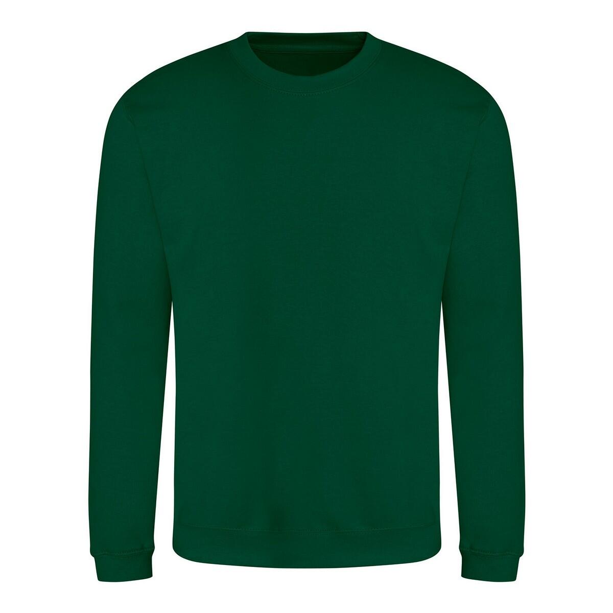 AWDIS Mens Crew Neck Sweatshirt (Rainforest Green)