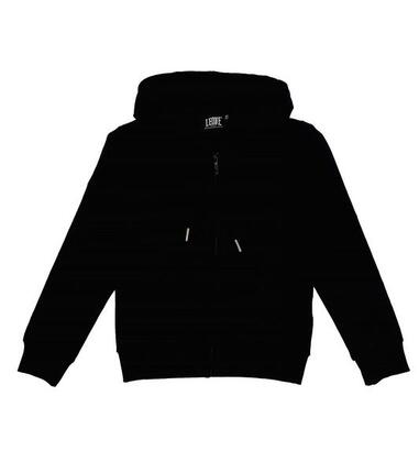 Sweat à capuche zippé fille Sparkly