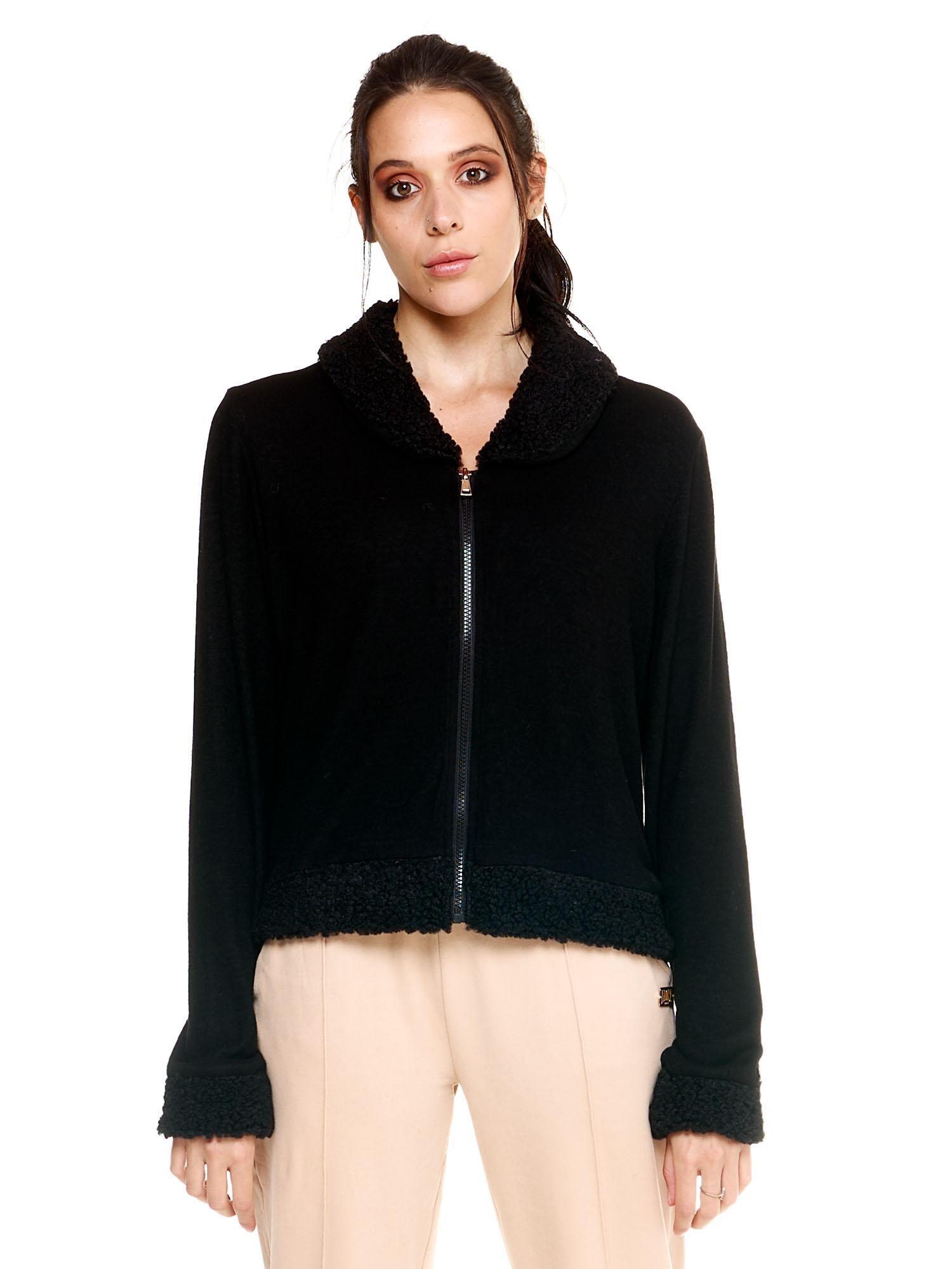 Sudadera con capucha mujer Leone 1947 Apparel cremallera completa boxeo invierno 7/8