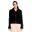 Hanorac scurt Leone pentru femei, cu fermoar complet, stil winter chic, stil box
