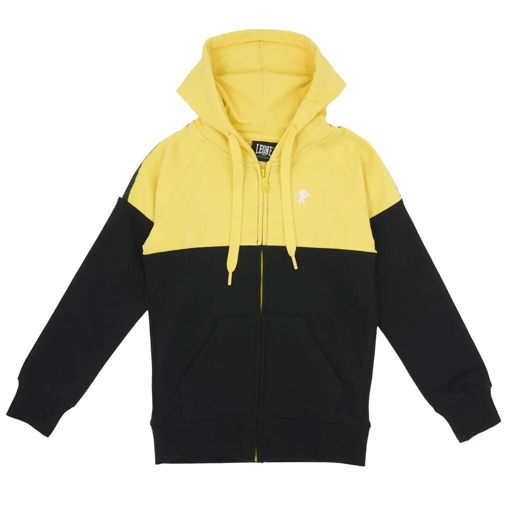 New Tape children's hooded, full-zip, two-tone sweatshirts