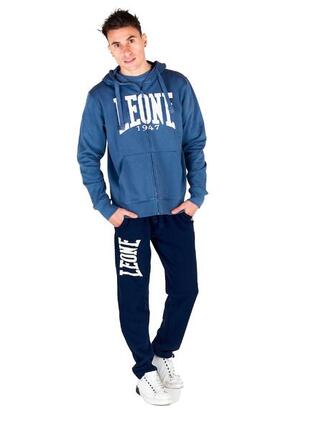 Sweat à capuche zippé hiver homme Leone Basic