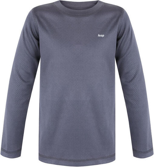 T-shirt thermique pour enfants Loap Pirru 140 - Chaud et Respirant