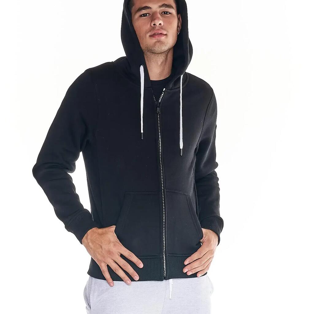 Men's Heavy Basic Full Zip Hoodies