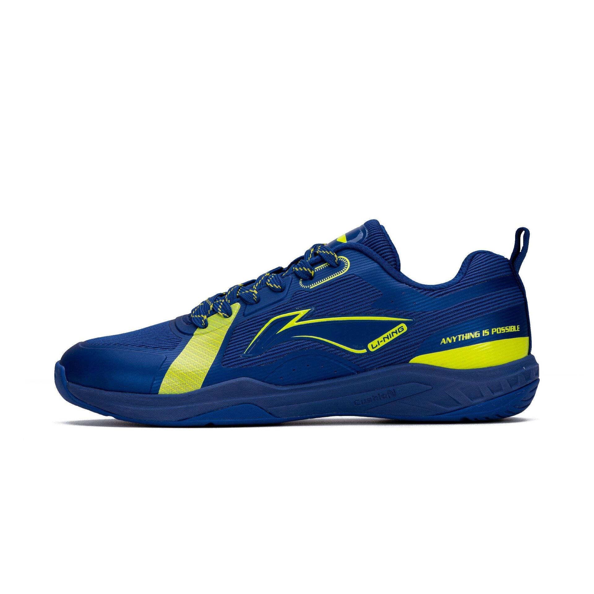 Aero Lite Non-Marking Unisex Badminton Shoes (Navy/Orange