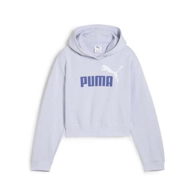 Puma ess 2 kleurennr. sweatshirt 1 logo? korte lengte hoodie tr g kind