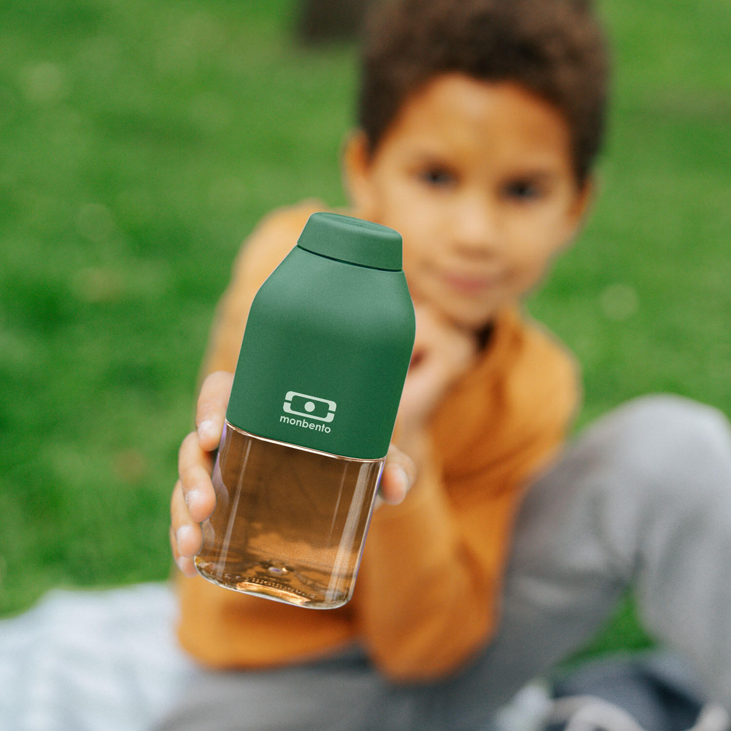 Bouteille d'eau réutilisable 330ml|Enfants|Ecole, sport, pique-nique|Positive S 3/4