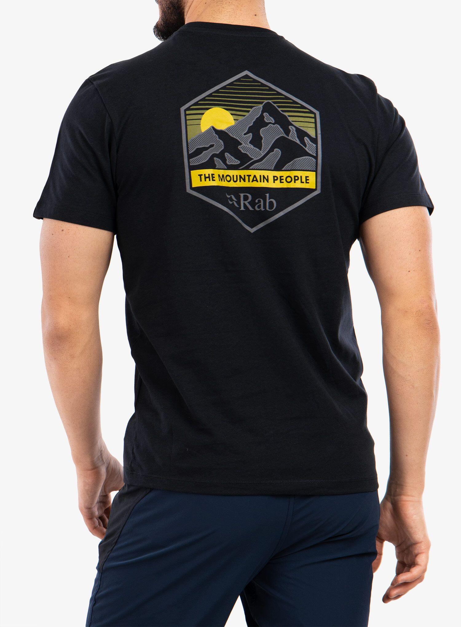 T-shirt de trekking Rab Stance Mountain Peak pour homme 4/7