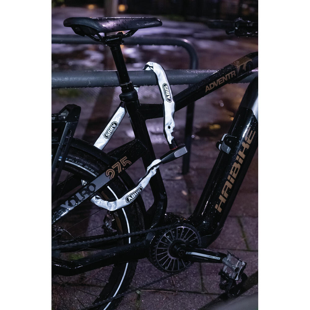 Lucchetto per catena da bicicletta Catena 6806K riflettente, 85 cm 3/4