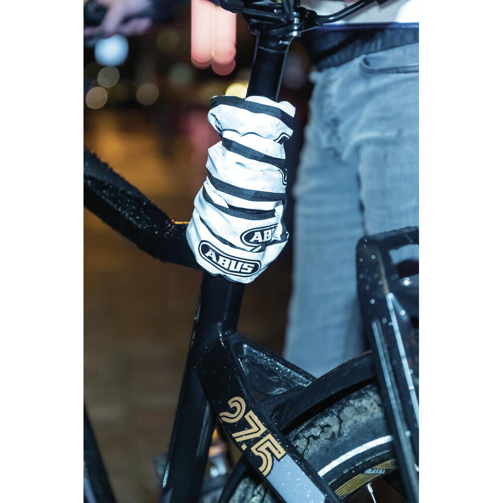 Lucchetto per catena da bicicletta Catena 6806K riflettente, 85 cm 4/4
