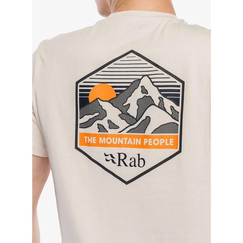 Tricou bărbați Rab Stance Mountain Peak