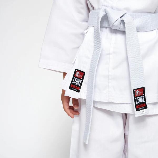 Kimono Karate Leone Alb