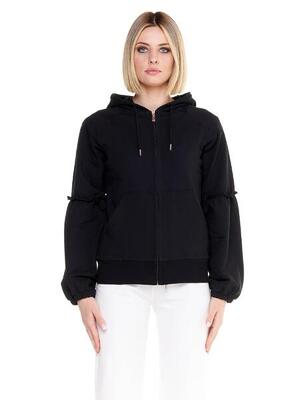 Felpe con cappuccio e zip da donna Sparkly