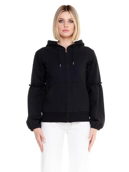 Felpe con cappuccio e zip da donna Sparkly