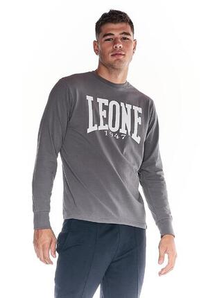 T-shirt homme manches longues en coton Leone Basic