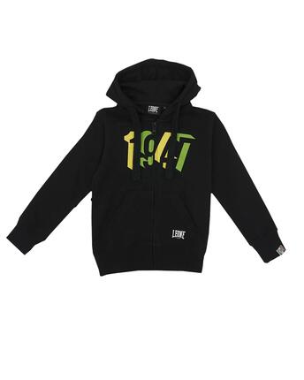 Sweat à capuche Leone 1947 Apparel Basic zip intégral
