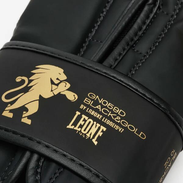 Leone Rękawice Bokserskie Black&Gold 6/7
